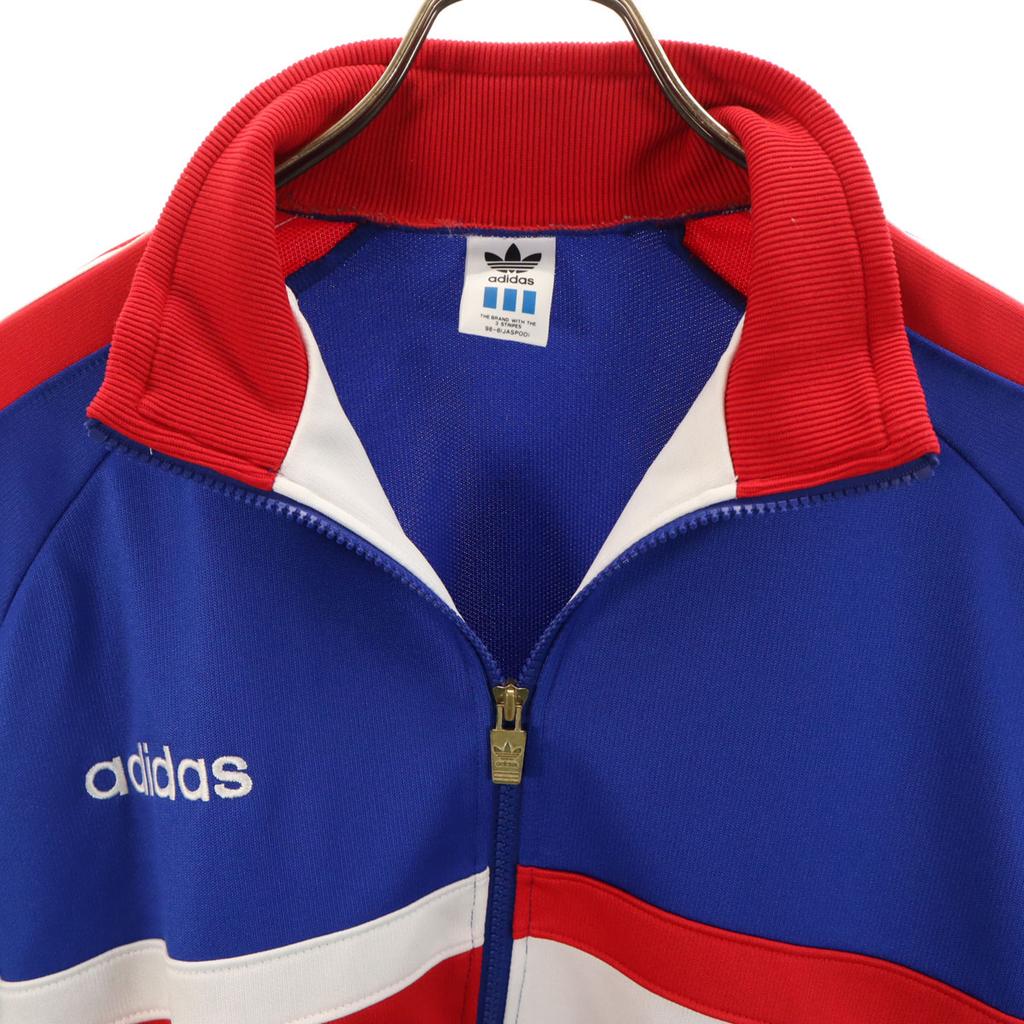 Adidas 80s Made In Japan Vintage Track Jacket O Blue Descente Jersey Men's Used