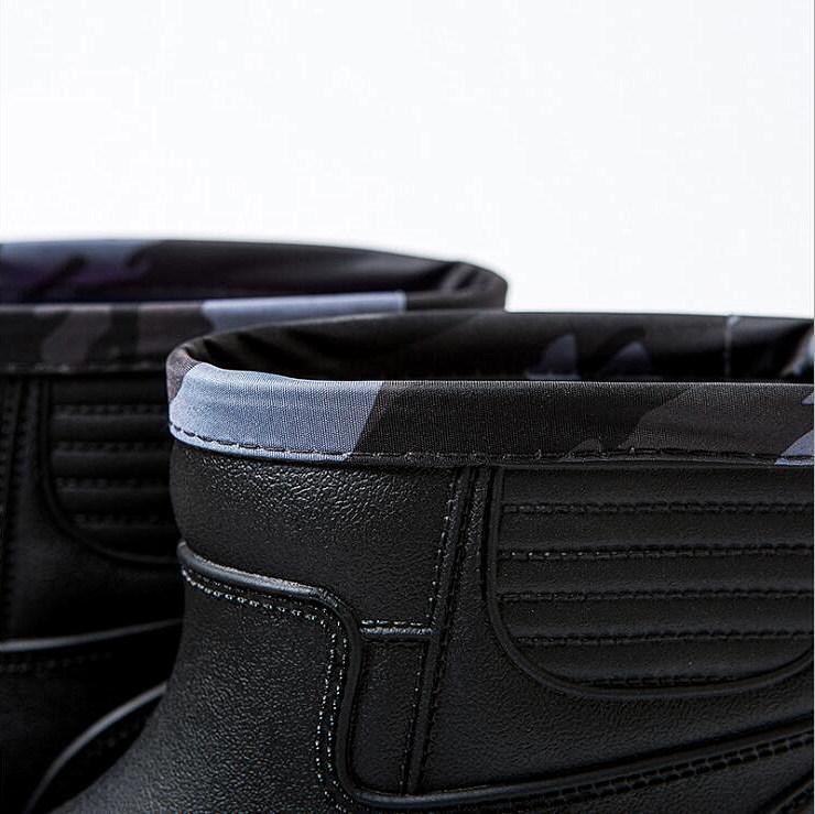 Rain Boots Waterproof Spring Winter Shoes Men Rain Boy's Water Rubber Black Ankle Boots Slip-on Botas