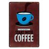 Coffee Sign Vintage Wall Decor Plaque Metal Retro Poster Decorative Coffee Plates Tin Cafe Decoration 20x30 Cm