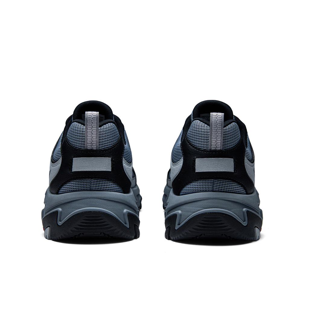Anta Explore Mountain Fashion Versatile Shock Absorbing Wear Resistant Low Top Outdoor Functional Shoes Men shoes Storm-Gray Mystery-Gray 912636684-4