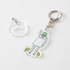 Midori Acrylic Keychain Ossu Pattern Ojisan 30th Anniversary 62238006