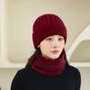 New Winter Old Men's Hat for Women Knitted Versatile Warm Korean Version Rabbit Hair Thickened Fashionable Wool Pot Hat Ear Protection Thickened
