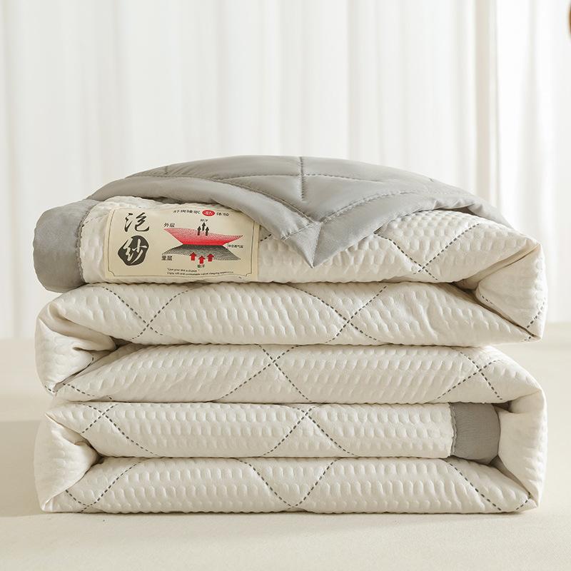 WTEMPO Summer Air Conditioning Quilt Simple Student Dormitory Single Summer Cool Quilt