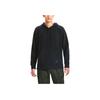 Under Armour Solid Fleece Hooded Training Sweatshirt Men Sweatshirts Black 1373878-002