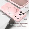 Apple Pro Max Liquid Silicone Magnetic Full Coverage iPhone Case