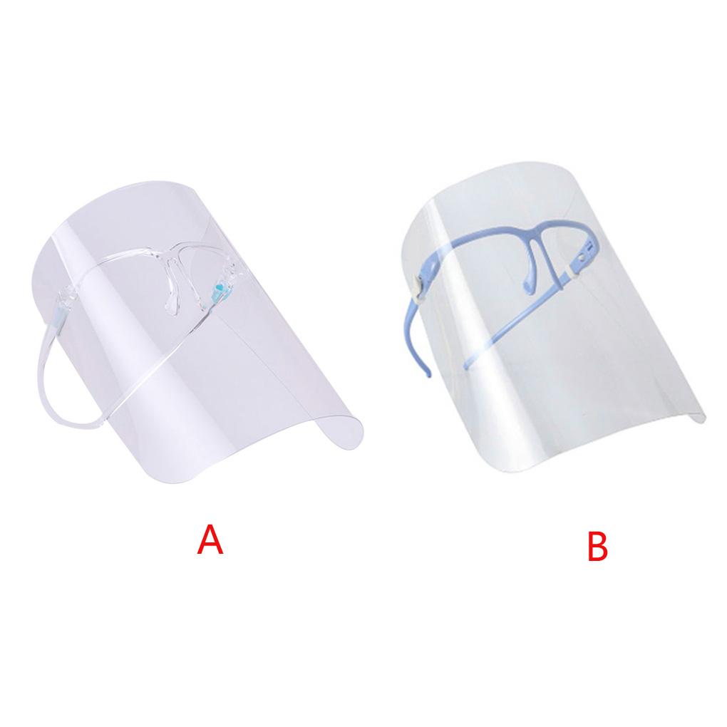 Full Screen Clear Visor Protection Safety Work Guard with Eyewear