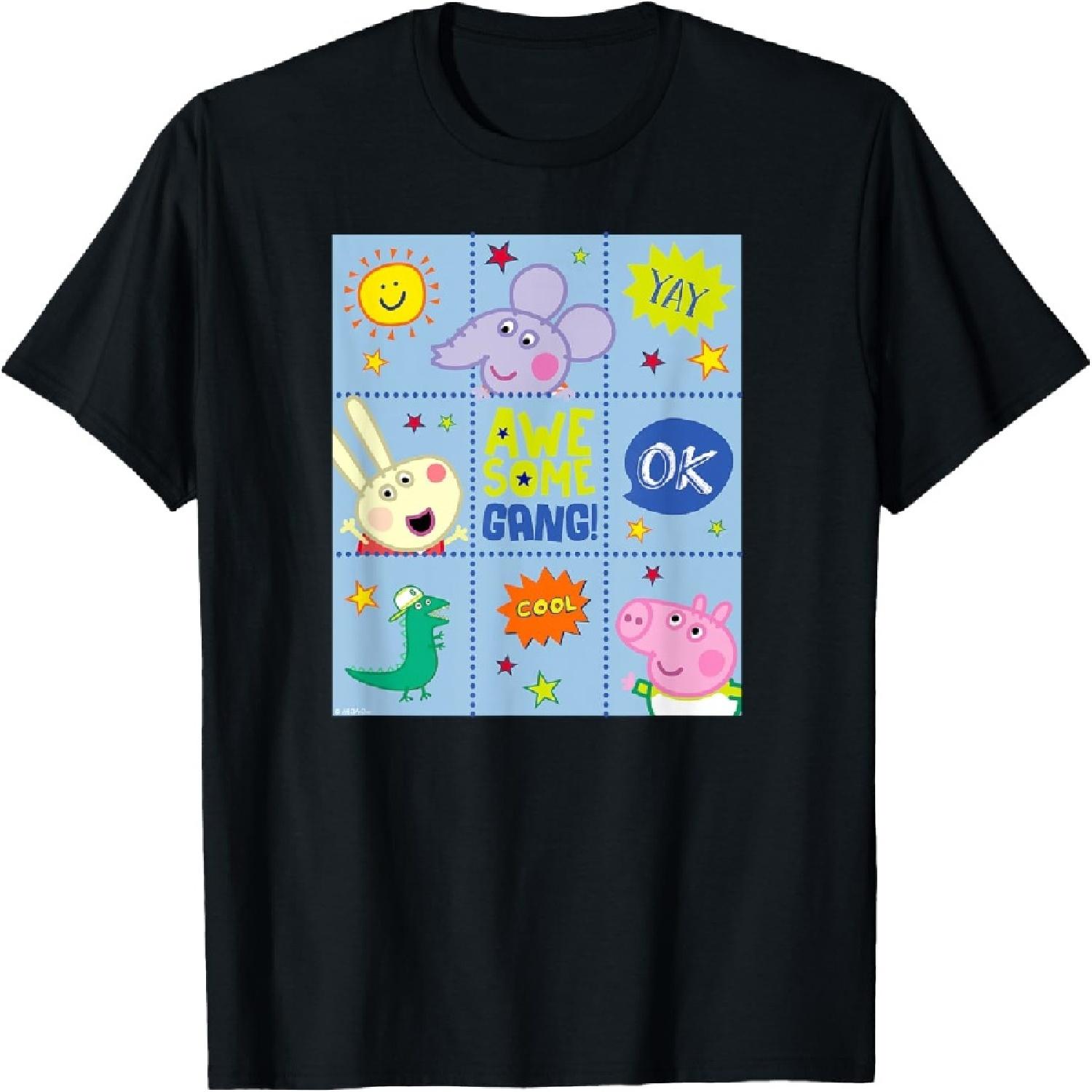 Пеппа Пиг - Джордж Пиг Крутая Команда Футболка XXXXXL разноцветный
