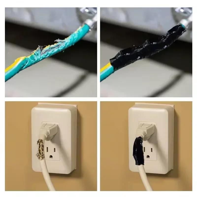 30/50ML Liquid Insulation Electrical Tape Insulation Wire Repair High Temperature Resistant Flame Retardant Waterproof Amagi