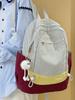 Leichter Colorblock Wanderrucksack - Geräumiger Outdoor- & Universitäts-Reise-Buchrucksack