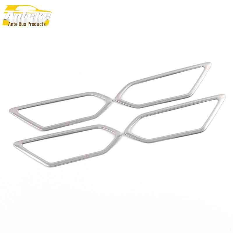 

Compatible with 21 ID.4X models: Stainless Steel Interior Door Handle Decorative Ring and Buckle Sticker Car Accessory.