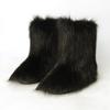 New European and American Spice Girls Fluffy Boots Women'sTide Autumn and Winter Warm Thick-soled Medium Boots Fluffy Boots Shibuya Fashion Snow Boots
