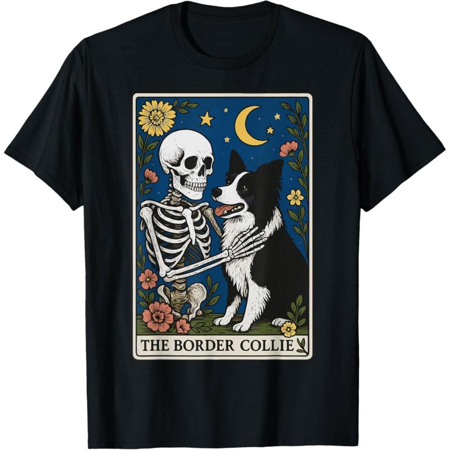 The Border Collie Tarot Card T-Shirt S