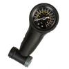 Kunststoff-Reifendruckmesser Schwarz Tragbar Fahrrad-Barometer Hohe Präzision Luftdruckmesser MTB Rennrad Radsport Reparaturwerkzeug