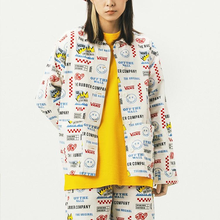 Vans Giacca con Stampa Integrale Giubbotti da Donna Multicolore VN0A54NIZH6