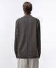 MUSINSA STANDARD [City Leisure] Structured Mock Neck Long Sleeve T-Shirt [Mud Grey]
