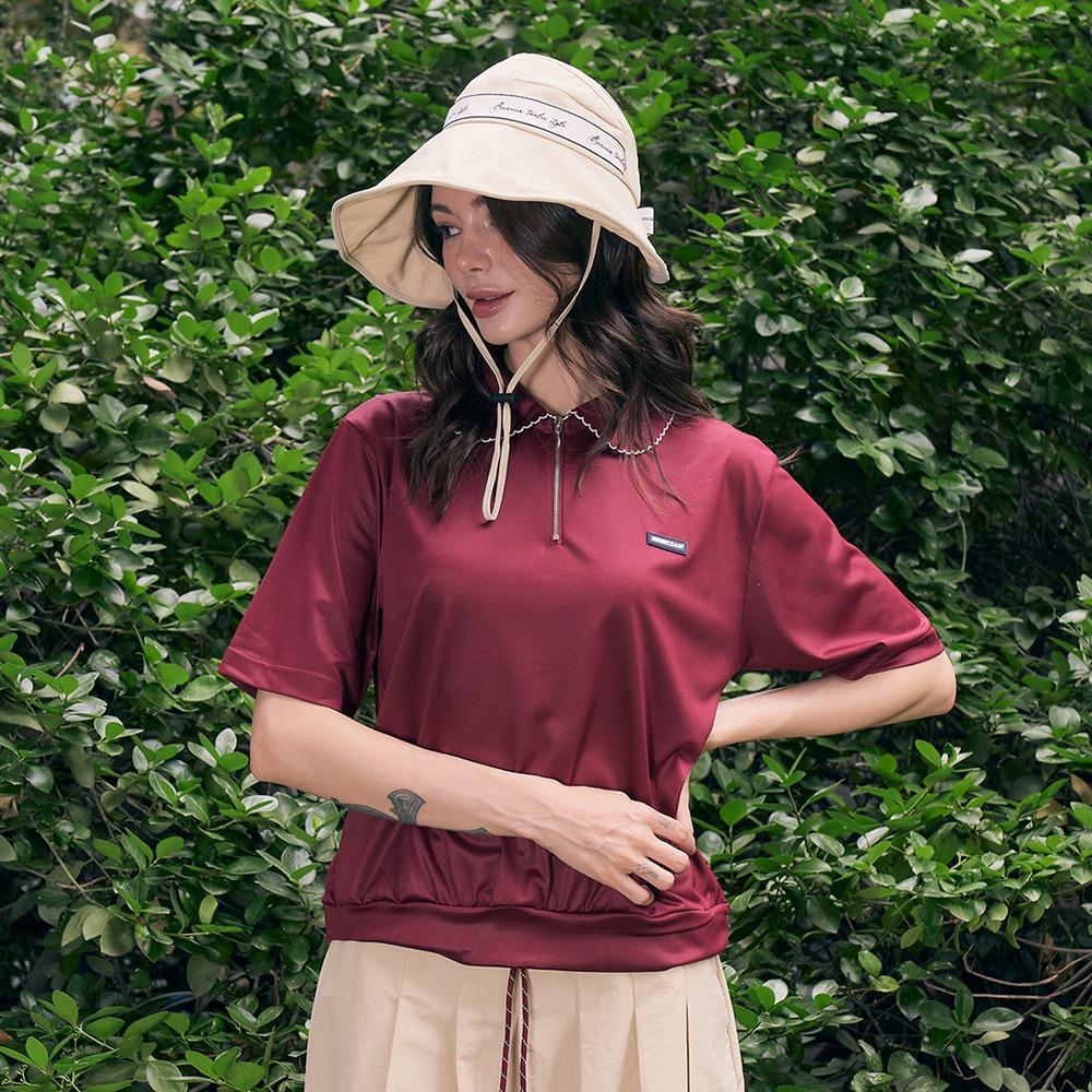 Venezia 12 Pincoat Half-Zip Wine Free/Free