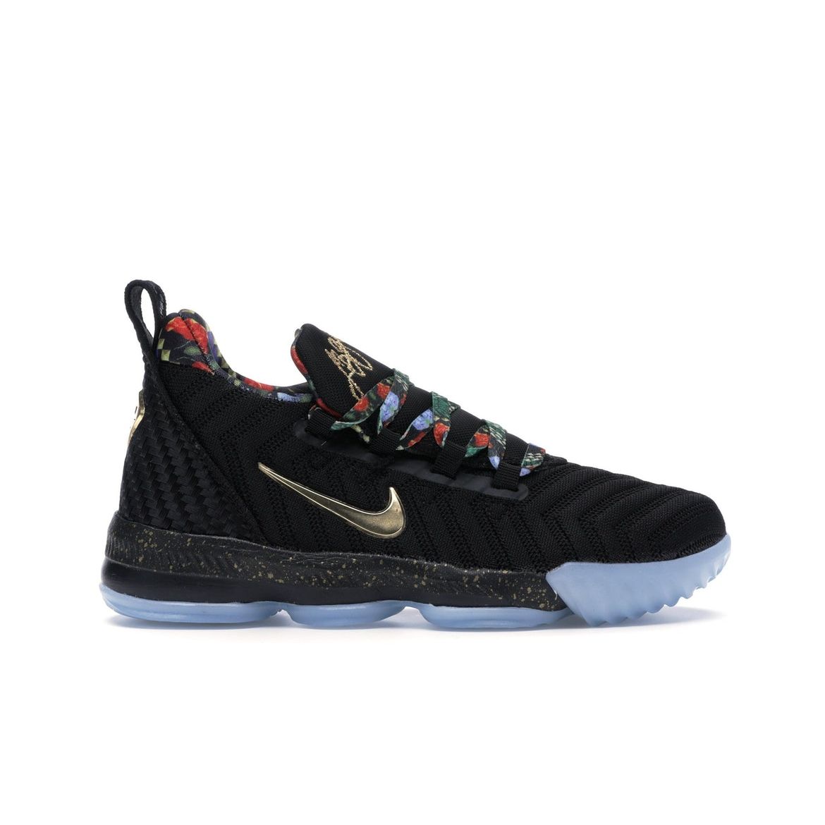 

Nike Детские кроссовки LeBron 16 KC PS Watch The Throne Black Metallic-Gold-Rose-Frost CJ6707-001