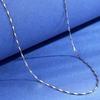 Collier Argent 925 Argent Empilé Luxe Chaîne Clavicule Élégant Paillettes Collier Ras du Cou Mariée