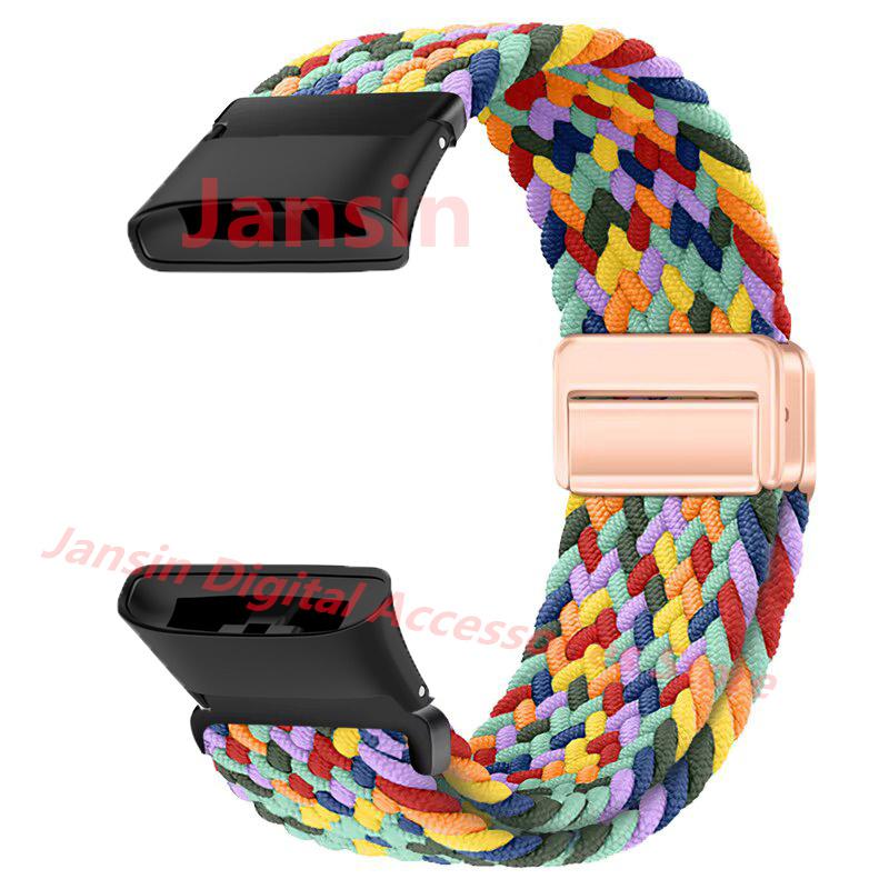 Correa de Nailon Para Redmi Watch 3 Correa Tejida Bucle Pulsera Magnética Para Xiaomi Redmi Watch 3 Correa Deportiva Reemplazable