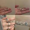 Forward Copper Fashion Ring For Women Featuring Stunning Adjustable Design And Chic Elements Geometric