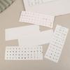 Round Keyboard Sticker Transparent Keyboard Cover English/Korea/Russian/Arabic Sticker For Dust Protection Laptop Accessories