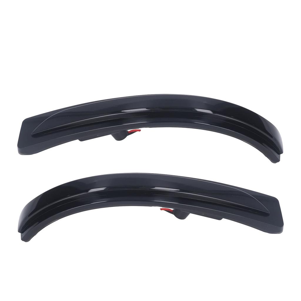 Pair Door Side Mirror Dynamic Turn Signal Light Smoky Lens Replacement for Sorento 2016‑2020