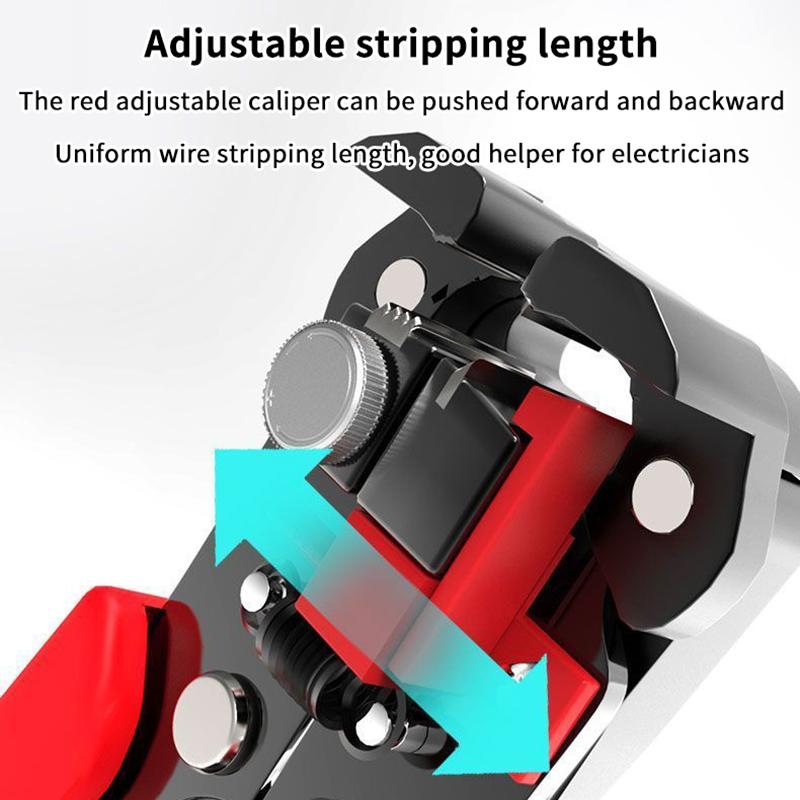 Self-Adjusting Wire Stripper Multifunctional Electrician Tool Stripping Pliers Electrician Crimping Tools