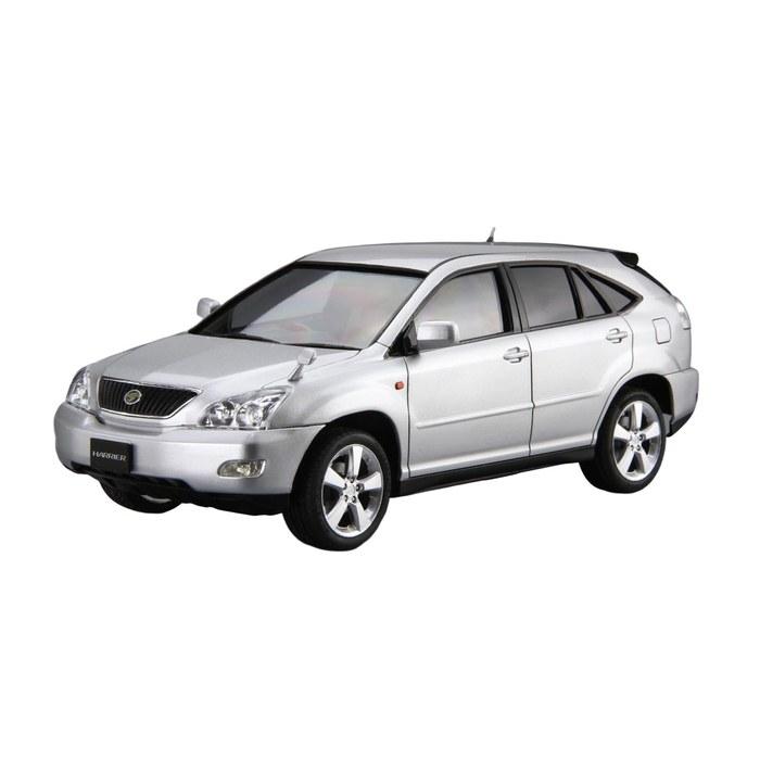 Aoshima The Model Car 1/24 Toyota GSU30W Harrier 350G Premium L Package '06 Model Kit, Dark