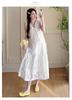 2026 Summer Slim Fit French Fairy Plus Size Sleeveless Maternity Dress