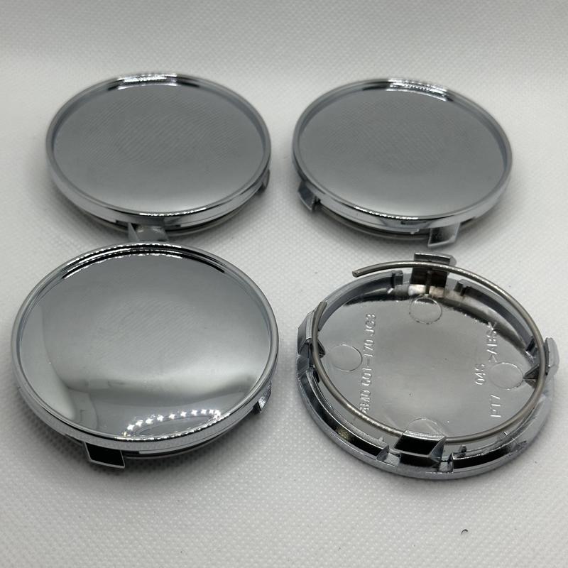 2026 4pcs/lot 61mm Blank No Logo Car Wheel Center Caps for 4YGYE New A3 A4 A6 Q3 Q7 Car Rim Hubcap Cover Dust-proof Covers Accessories