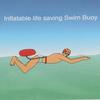 Durable PVC Swim Buoy Tow Float with Adjustable Waist Belt for River Lake Sea Ocean Swimming