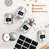 Teas Storage Jar Metal Teas Canister Organizers Box Can Loose Teas Container Storage Gift Box Empty Candy Jars Enduring
