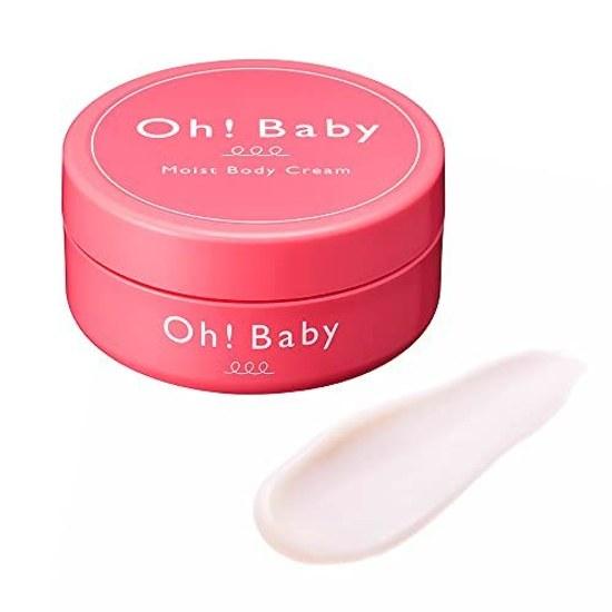House Rose Oh Baby Moist Body Cream Moisturizing Ceramide Spring Water Ingredients Peach Scent 130g