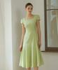 Julie And Kara 25Hs Collar 125 Terroir Line Lumiere Dress Green