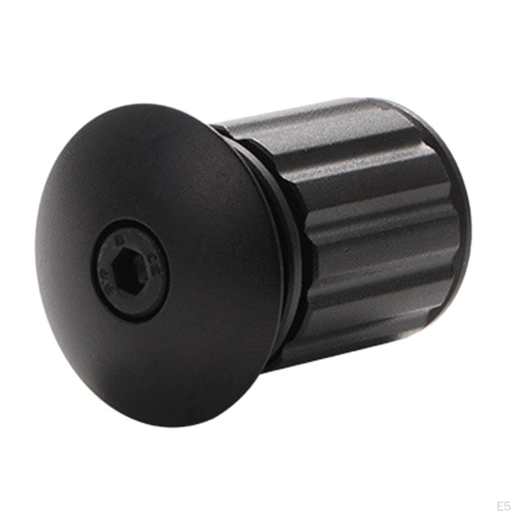 1 Pair Bike Handlebar Aluminum Alloy Adjustable Cycling Expansion Lock Grips End Caps for BMX