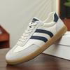 Fashion Outdoor Soft Formal Walking Footwear Non-slip Sneakers New Trend Genuine Leather Casual Shoes Lace Up Comfort Men Skate Shoes