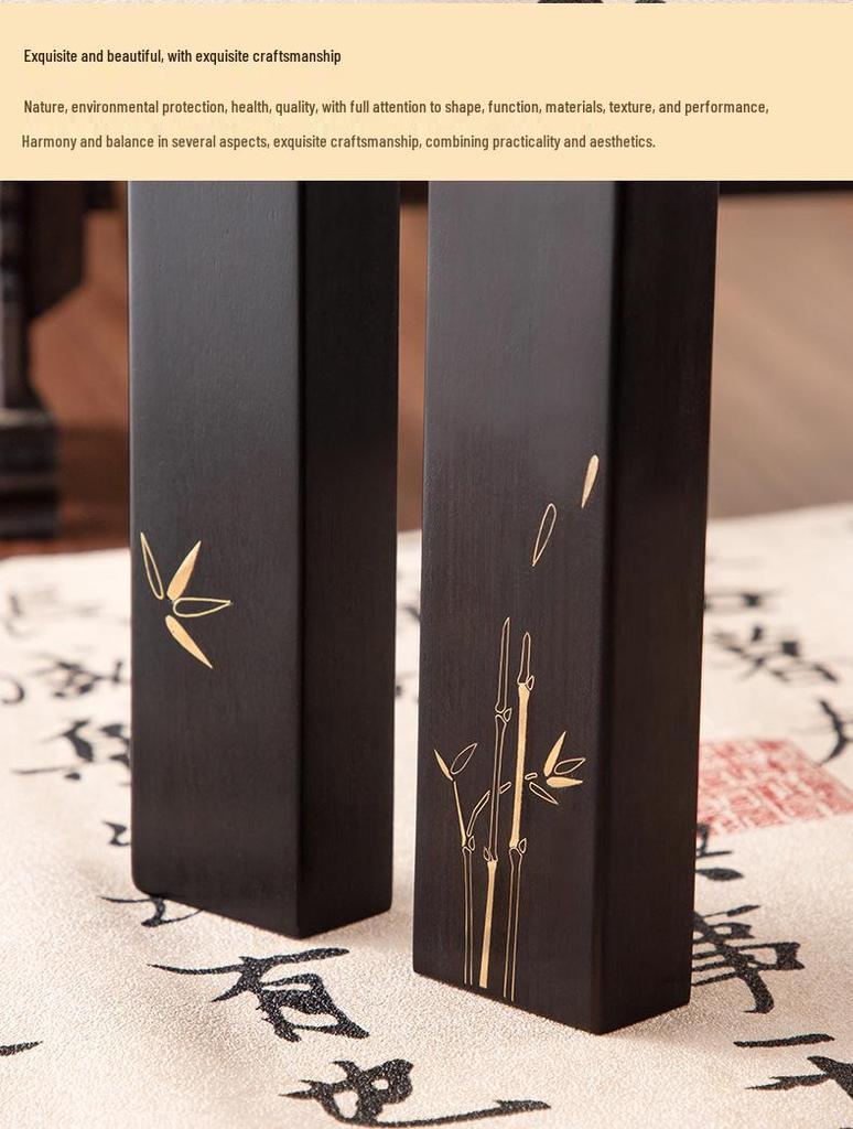 Bamboo Calligraphy Paperweight - Beginner's Book Press & Practice Tool - Four Treasures of the Study