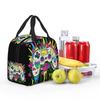 Borsa Termica per Pranzo Isolante Astratta Colorata con Graffiti per Gamer Bambini Scatole per Cibo Portatili Borsa Termica Tote