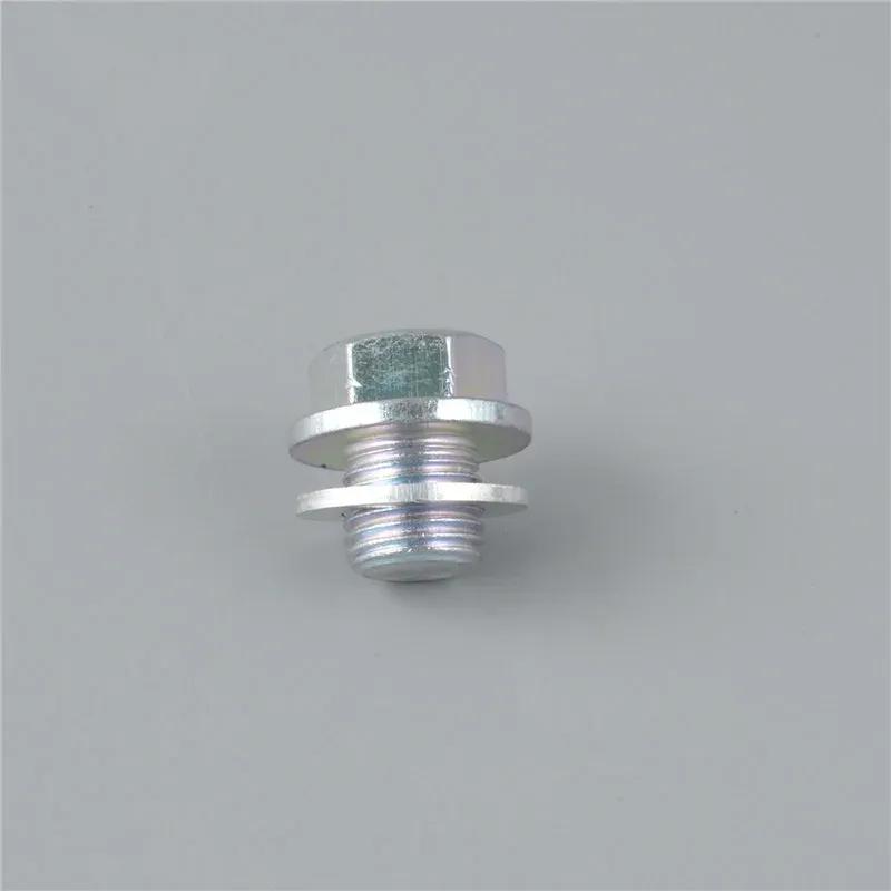 Oil Drain Plug with Seal/Gasket Locking Screw Oil Sump for Honda Odyssey Civic Fit SDL CRV