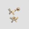 Youngglow 14k Half Cubic Ribbon Piercing