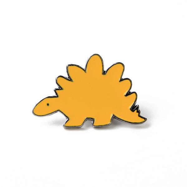 5 Colors Fashion Dinosaur Dragon Brooches Button Pins For Women Kids Collar Badge Animal Jewelry Wholesale