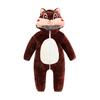 Piżama Onesie Kostium Przebranie Śpiochy Wiewiórka Niemowlę 120: 95-105 Cm