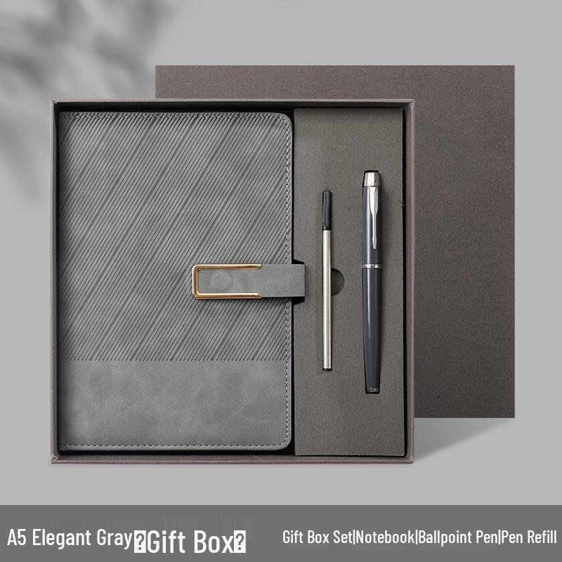 Custom Notebook & Diary Gift Set with Logo for Company Event or Student