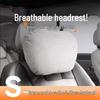 Mercedes-Benz S-Class Suede Perforated Car Headrest Pillow for Neck Protection