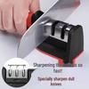 Manual Multifunctional Knife Sharpener with Four-Stage Quick Sharpening for Kitchen Use