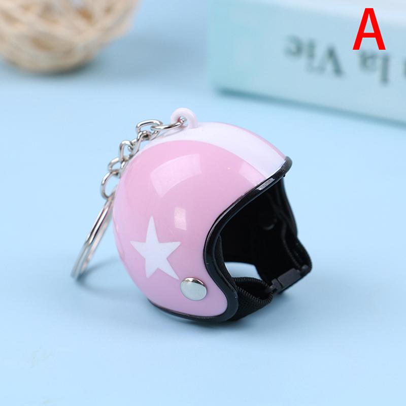 

Мотоциклетные шлемы брелок для женщин и мужчин милый защитный шлем автомобильный брелок для ключей сумки