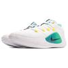 Nike Hyperdunk X Low EP White Teal Gradient Men Sneakers Black Opti-Yellow FN3441-101