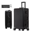 20-Inch Aluminum-Magnesium Alloy Carry-On Suitcase with Password Lock and Metal Frame