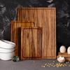 Acacia Wood Cutting Board Wooden Cutting Board with Juice Groove Durable Wooden Chopping Board for Kitchen for Meat Fruit Cheese