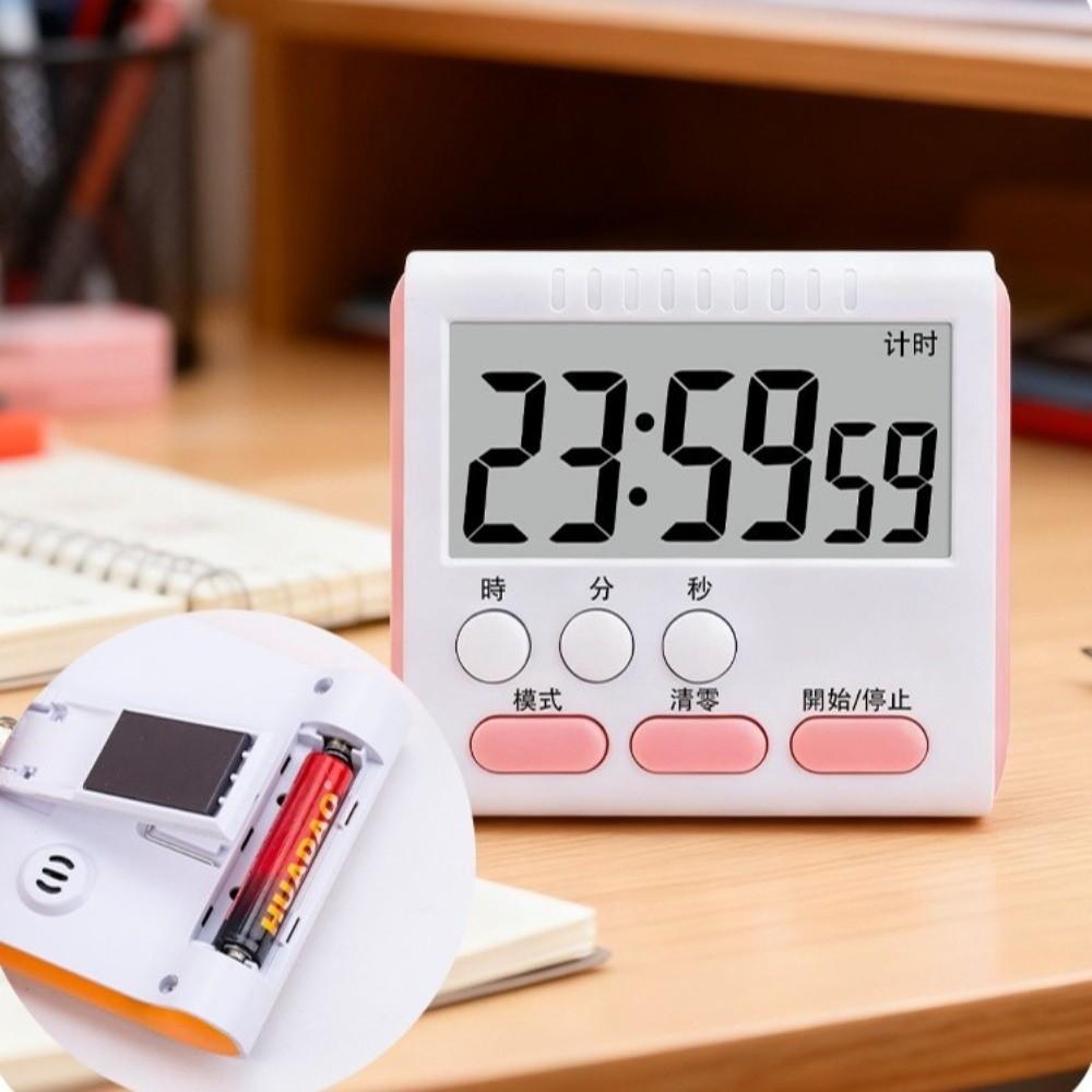Back Bracket LCD Digital Timer Hangable Alarm Clock New Kitchen Timer  Kitchen Use